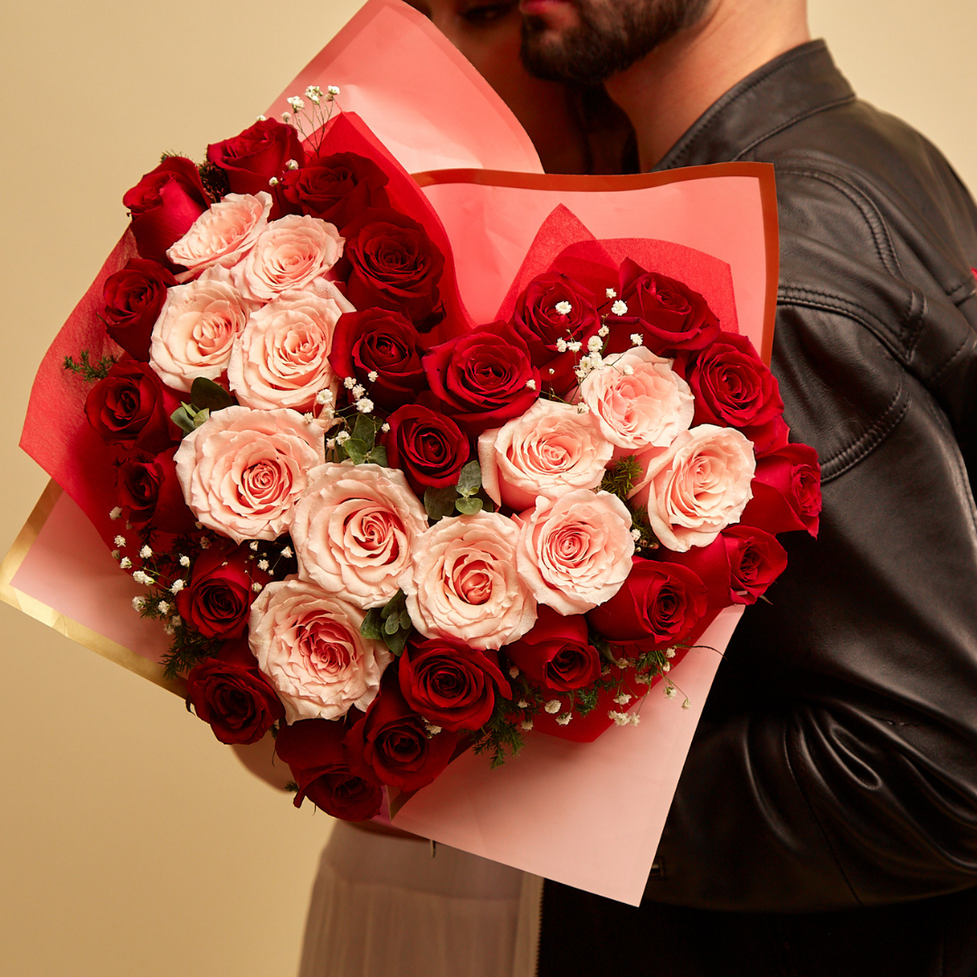 Corazón de Rosas