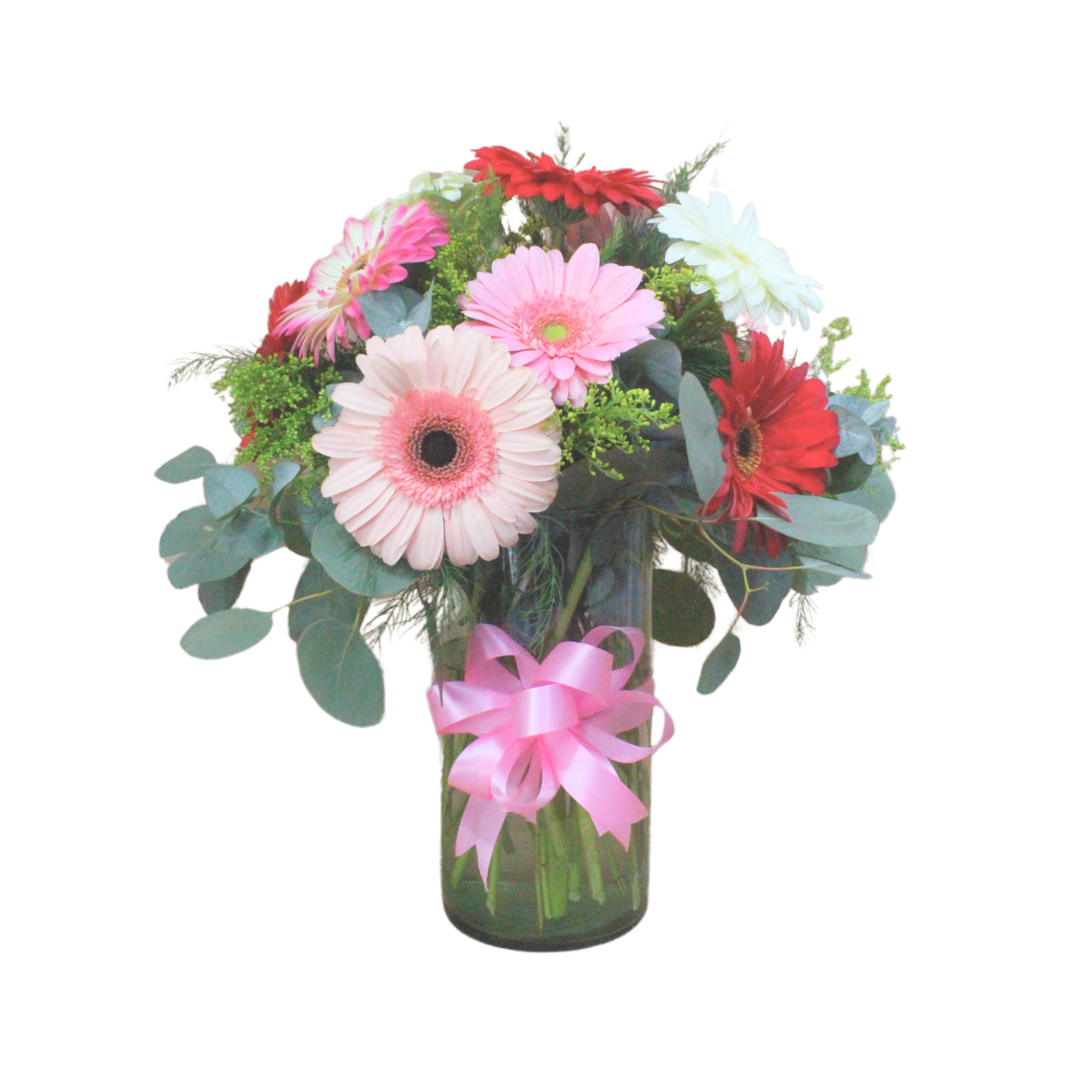 Gerberas en Florero